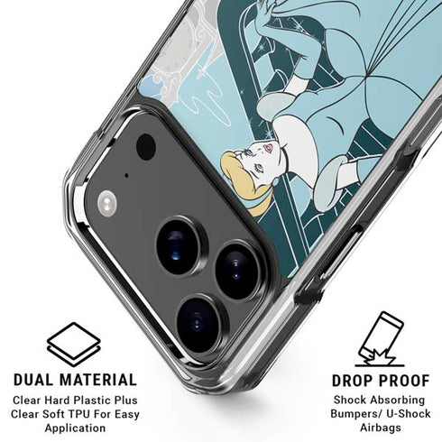 Disney Cinderella Stroke of Midnight iPhone 18 Pro Clear Case