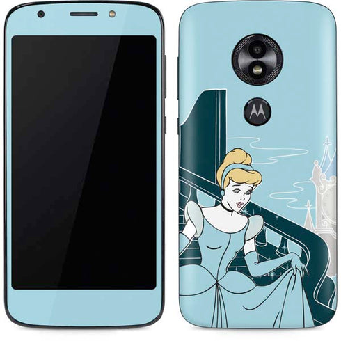 Disney Cinderella Stroke of Midnight Moto E5 Play Skin