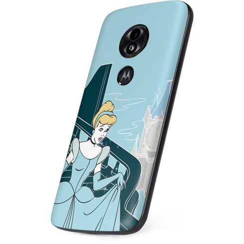 Disney Cinderella Stroke of Midnight Moto E5 Play Skin