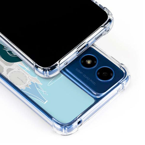 Disney Cinderella Stroke of Midnight Moto G Play 4G (2024) Clear Case