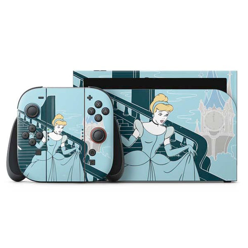 Disney Cinderella Stroke of Midnight Nintendo Switch 2 (2025) with Joy-Con Skin