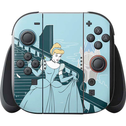 Disney Cinderella Stroke of Midnight Nintendo Switch 2 (2025) with Joy-Con Skin