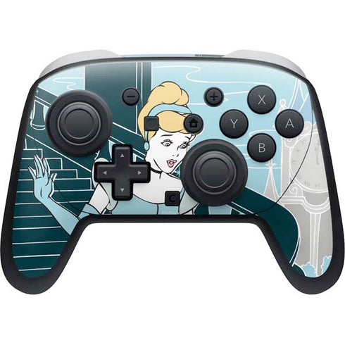 Disney Cinderella Stroke of Midnight Nintendo Switch 2 (2025) Pro Controller Skin