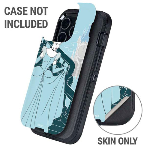 Disney Cinderella Stroke of Midnight Otterbox Defender iPhone Skin