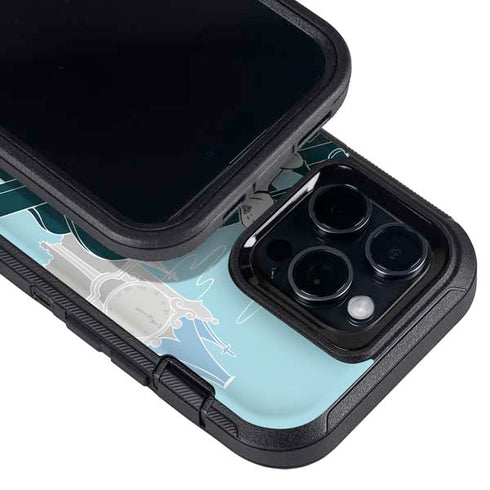 Disney Cinderella Stroke of Midnight Otterbox Defender iPhone Skin