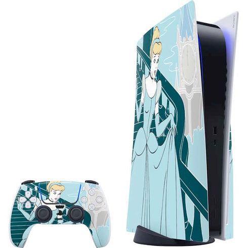 Disney Cinderella Stroke of Midnight PlayStation PS5 Skins