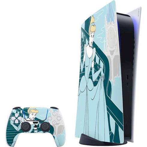 Disney Cinderella Stroke of Midnight PlayStation PS5 Skins