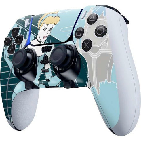 Disney Cinderella Stroke of Midnight PS5 DualSense Edge Pro Controller Skin