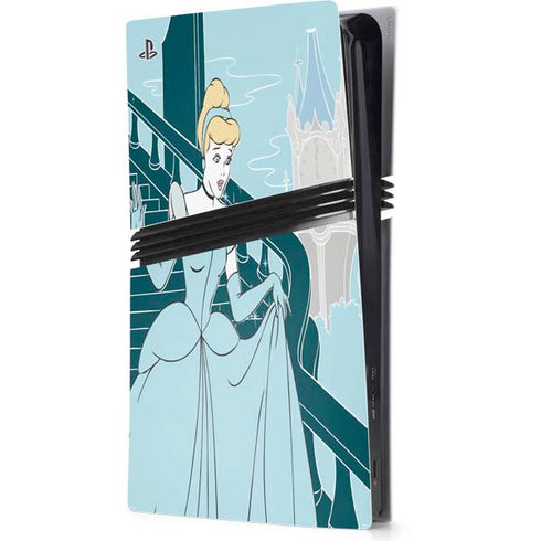 Disney Cinderella Stroke of Midnight PS5 Pro Console Skin