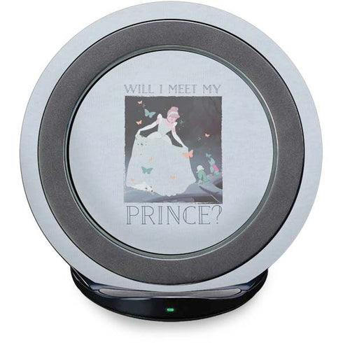 Disney Cinderella Will I Meet My Prince Fast Charge Wireless Charging Stand Skin