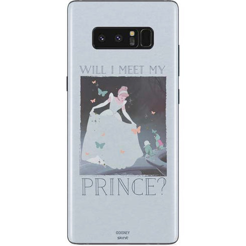 Disney Cinderella Will I Meet My Prince Galaxy Note 8 Skin