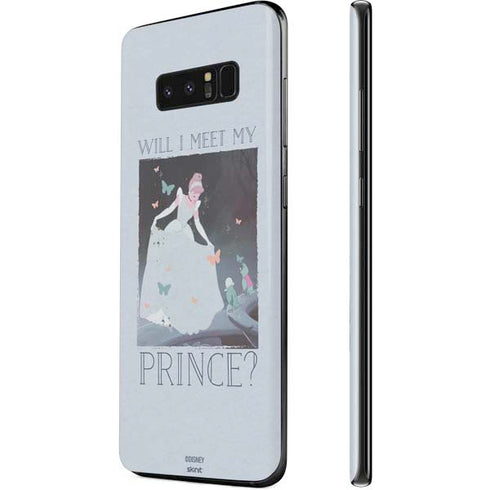 Disney Cinderella Will I Meet My Prince Galaxy Note 8 Skin