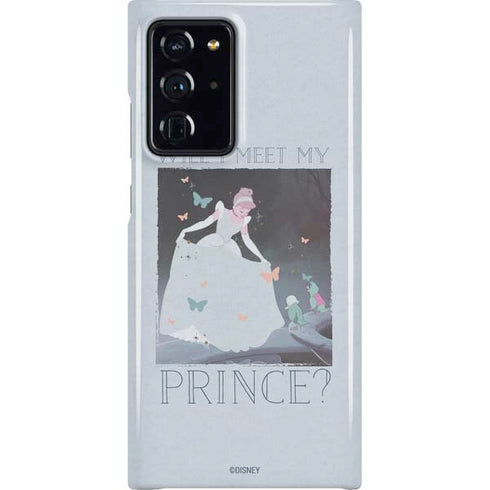 Disney Cinderella Will I Meet My Prince Galaxy Cases