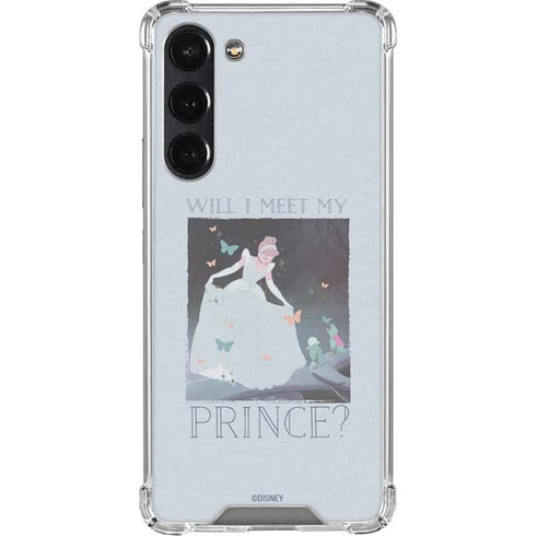 Disney Cinderella Will I Meet My Prince Galaxy S24 FE Clear Case