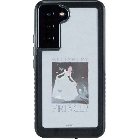 Disney Cinderella Will I Meet My Prince Galaxy S24 Plus Waterproof Case