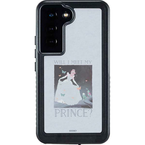 Disney Cinderella Will I Meet My Prince Galaxy S24 Waterproof Case