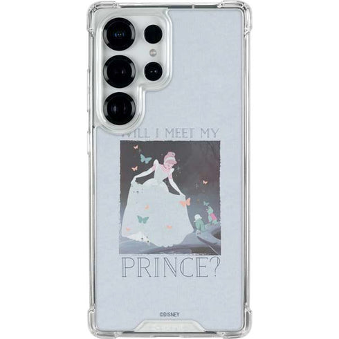Disney Cinderella Will I Meet My Prince Galaxy S25 Ultra Clear Case