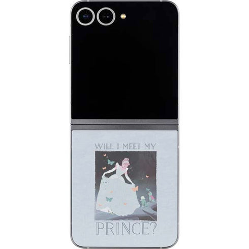 Disney Cinderella Will I Meet My Prince Galaxy Z Flip6 Skin