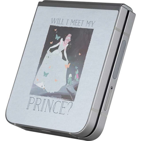Disney Cinderella Will I Meet My Prince Galaxy Z Flip6 Skin