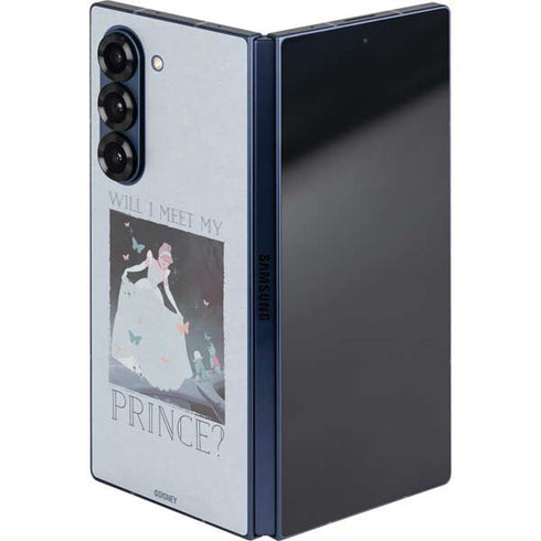 Disney Cinderella Will I Meet My Prince Galaxy Z Fold6 Skin