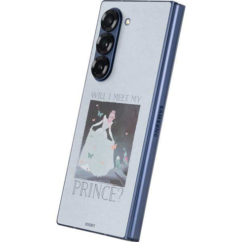 Disney Cinderella Will I Meet My Prince Galaxy Z Fold6 Skin