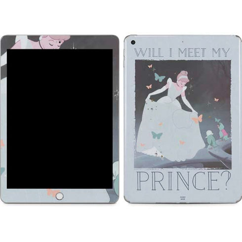 Disney Cinderella Will I Meet My Prince Apple iPad Skin