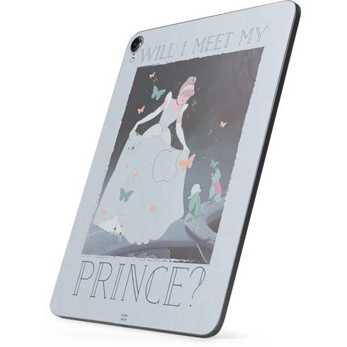 Disney Cinderella Will I Meet My Prince Apple iPad Pro Skin