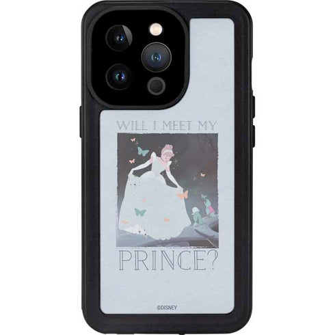 Disney Cinderella Will I Meet My Prince iPhone 15 Pro Waterproof Case