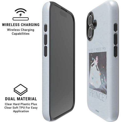 Disney Cinderella Will I Meet My Prince iPhone 16 Magsafe Impact Case