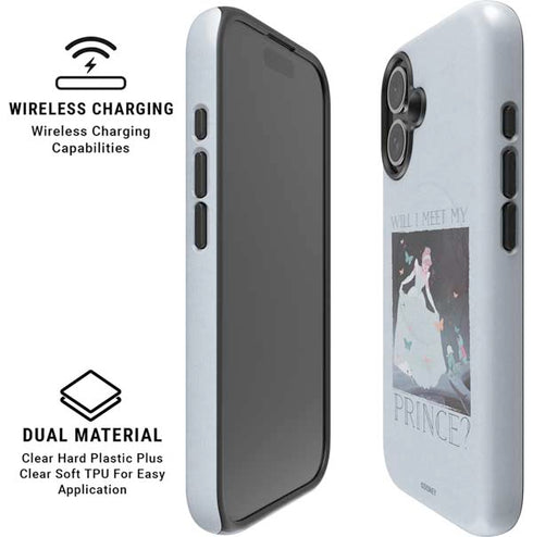 Disney Cinderella Will I Meet My Prince iPhone 16 Plus Magsafe Impact Case
