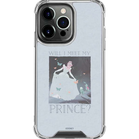 Disney Cinderella Will I Meet My Prince iPhone 16 Pro Max Clear Case