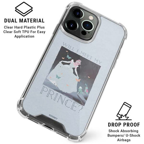 Disney Cinderella Will I Meet My Prince iPhone 16 Pro Max Clear Case