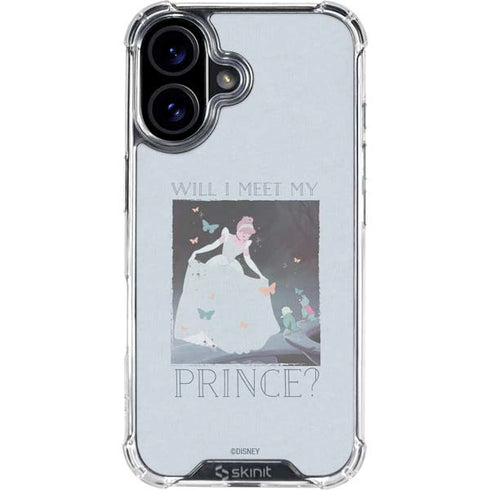 Disney Cinderella Will I Meet My Prince iPhone 17 Clear Case