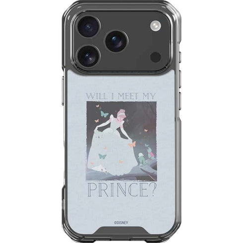 Disney Cinderella Will I Meet My Prince iPhone 18 Pro Clear Case