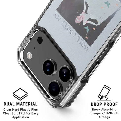 Disney Cinderella Will I Meet My Prince iPhone 18 Pro Clear Case