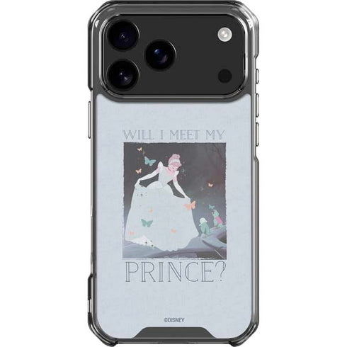 Disney Cinderella Will I Meet My Prince iPhone 18 Pro Max Clear Case