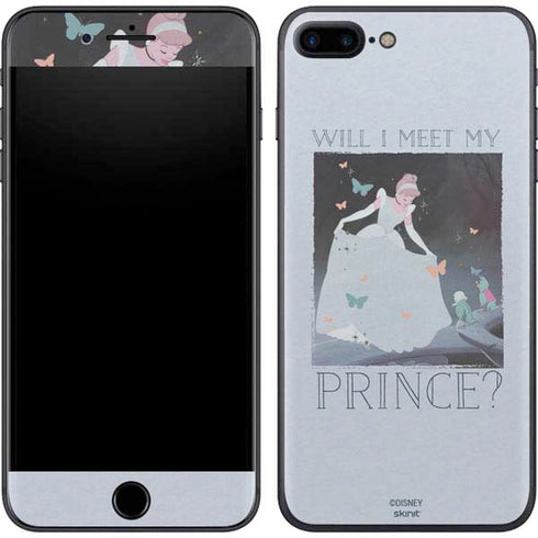 Disney Cinderella Will I Meet My Prince iPhone 8 Plus Skin