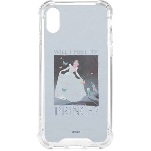 Disney Cinderella Will I Meet My Prince iPhone XS Clear Case