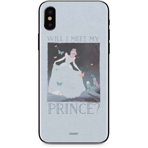 Disney Cinderella Will I Meet My Prince iPhone XS Skin