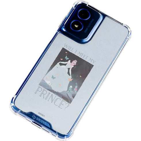 Disney Cinderella Will I Meet My Prince Moto G Play 4G (2024) Clear Case