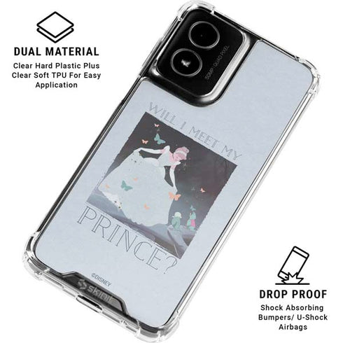 Disney Cinderella Will I Meet My Prince Moto G Power 5G (2024) Clear Case