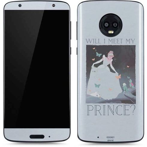 Disney Cinderella Will I Meet My Prince Moto G6 Skin