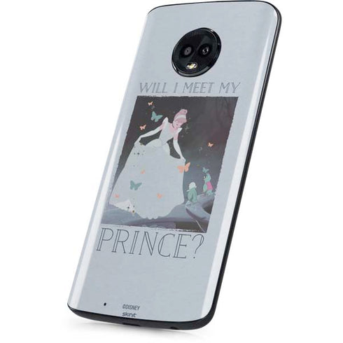 Disney Cinderella Will I Meet My Prince Moto G6 Skin