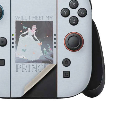 Disney Cinderella Will I Meet My Prince Nintendo Switch 2 (2025) Joy-Con Controller Skin