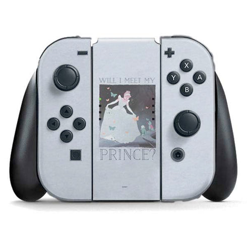 Disney Cinderella Will I Meet My Prince Nintendo Switch (2017-2021) Joy-Con Controller Skin