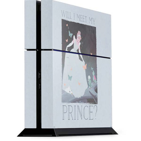 Disney Cinderella Will I Meet My Prince PS4 Console Skin