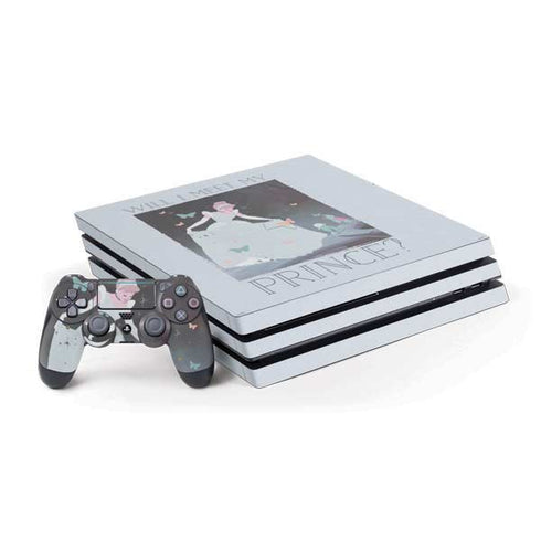 Disney Cinderella Will I Meet My Prince PS4 Pro Bundle Skin
