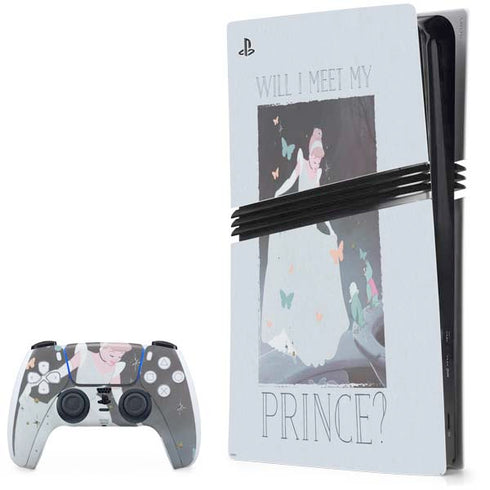 Disney Cinderella Will I Meet My Prince PS5 Pro Bundle Skin