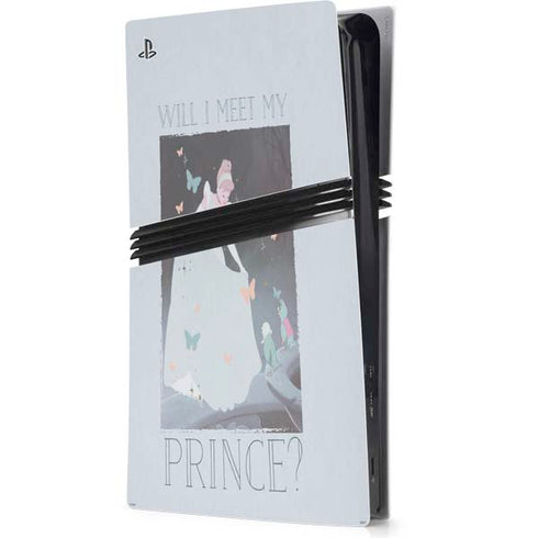 Disney Cinderella Will I Meet My Prince PS5 Pro Console Skin