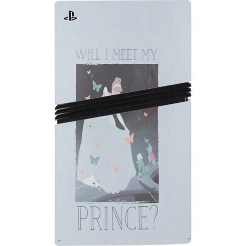 Disney Cinderella Will I Meet My Prince PS5 Pro Console Skin